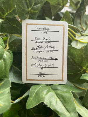 Scrunkly, 2nd Batch 6/9 aceo art card thumbnail 2