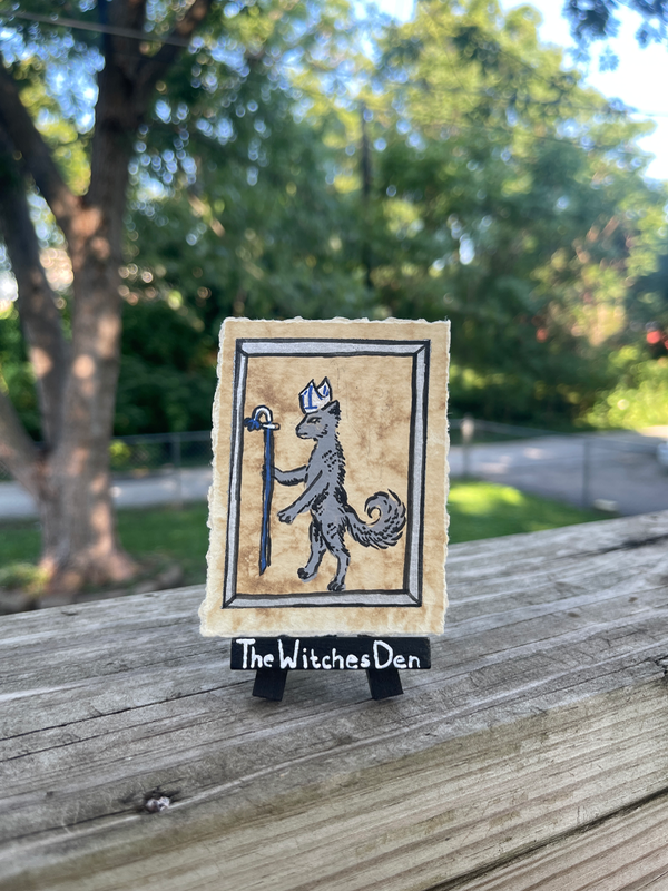 Cat Spirit aceo art card