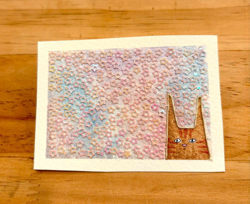 Skitty aceo art card