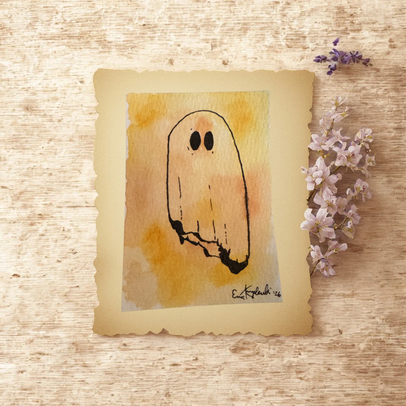 Daisy Spirit aceo art card