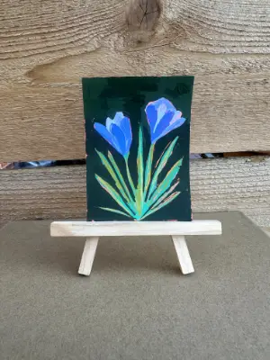 Crocus aceo art card thumbnail 1