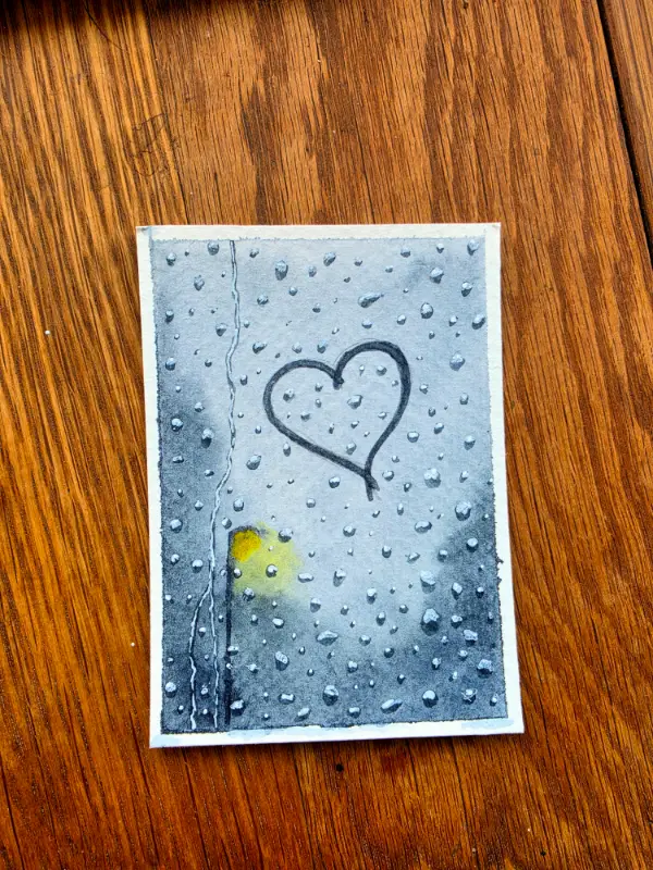 💙 aceo art card