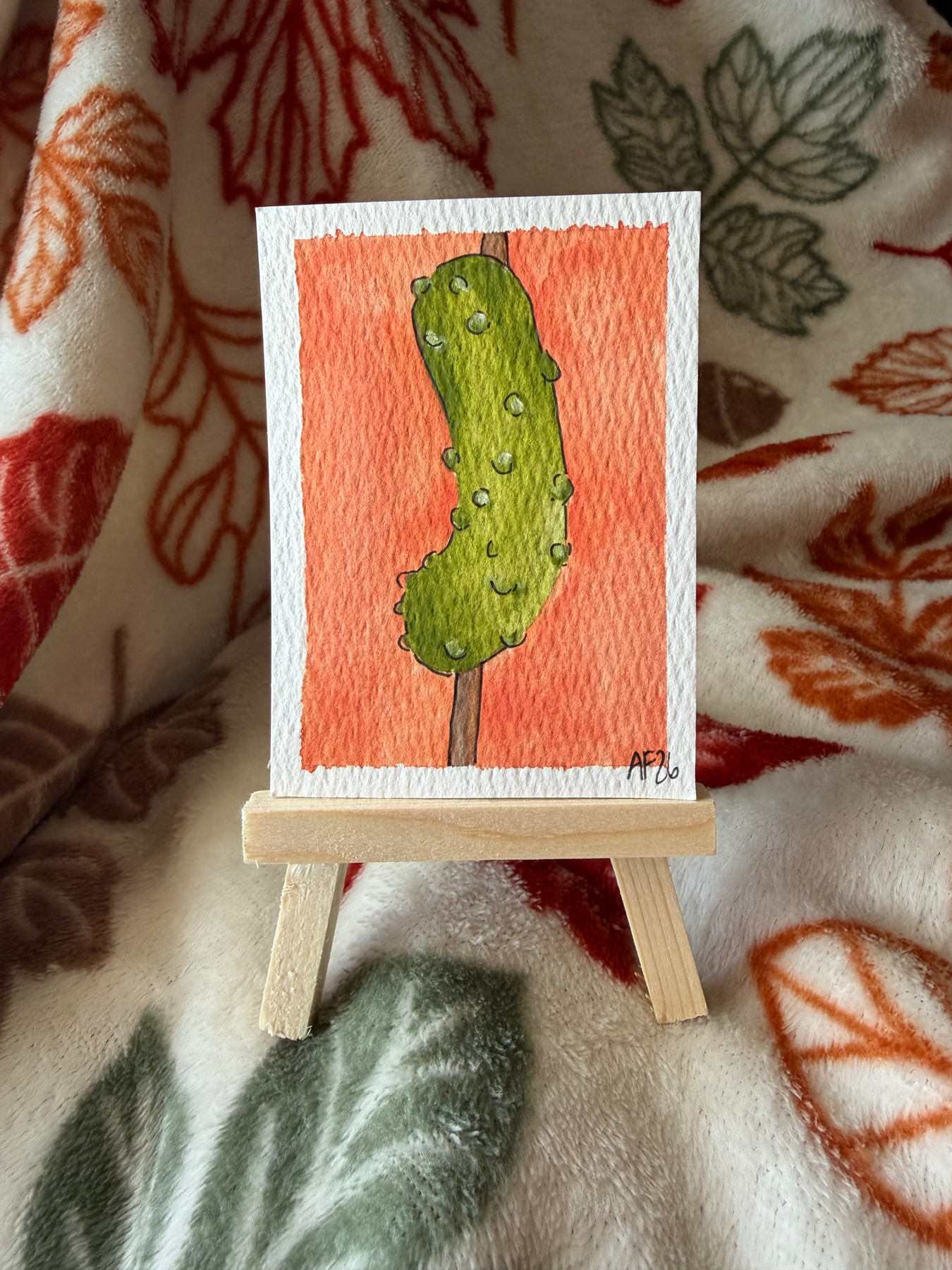 In A Pickle 2/4 aceo art card