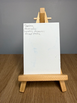 Darling Original ACEO by Lyndsay Aznaurov aceo art card thumbnail 3