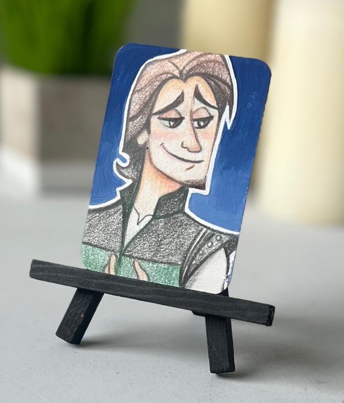 Flynn Rider aceo art card