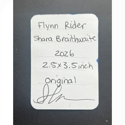 Flynn Rider aceo art card thumbnail 3
