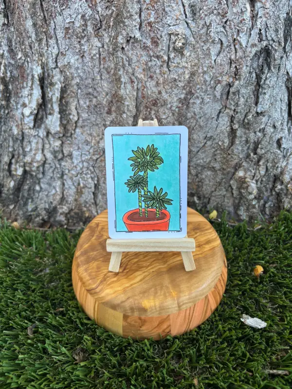Coco the Palm aceo art card