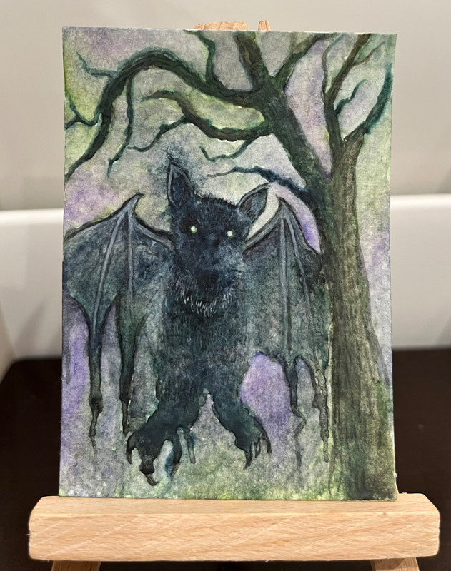 Phantom Flight aceo art card