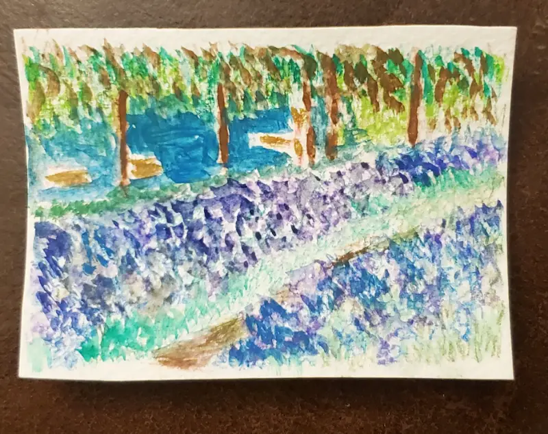 Givernay aceo art card
