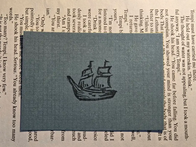 Land Ho aceo art card