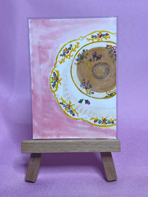 The Porcelain Cup aceo art card thumbnail 2
