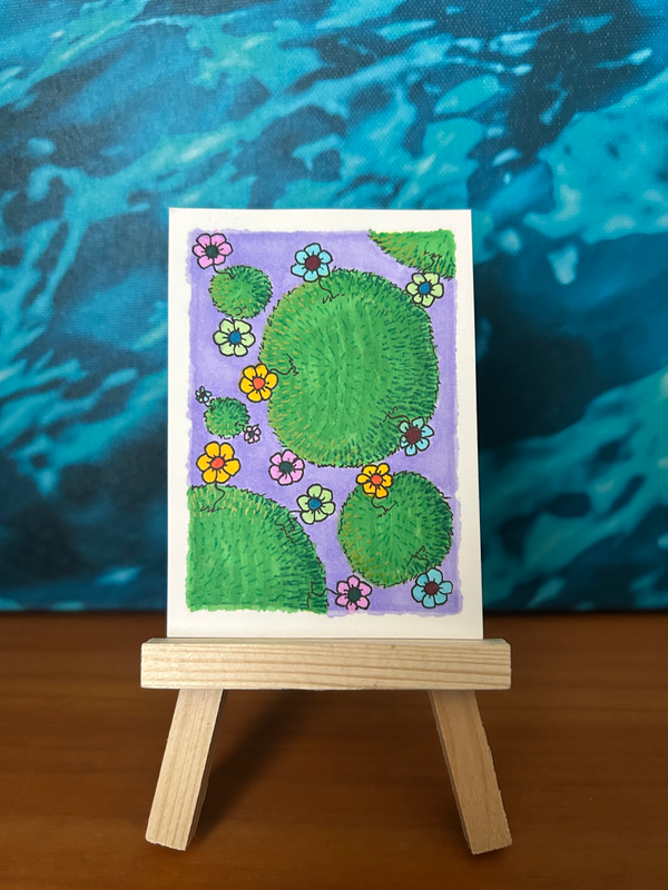 Little Lands aceo art card