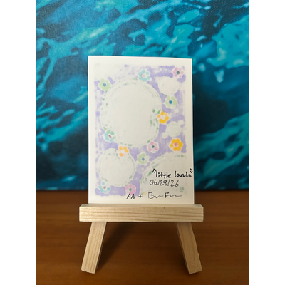 Little Lands aceo art card thumbnail 2