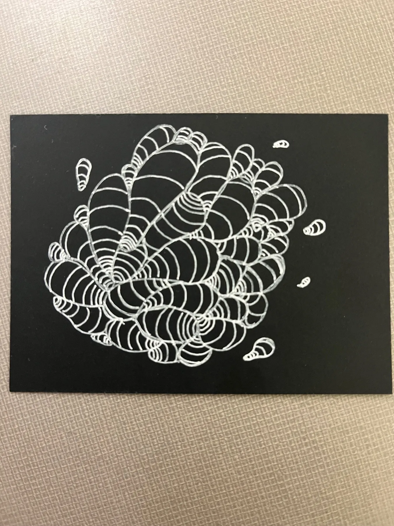 The Squem aceo art card
