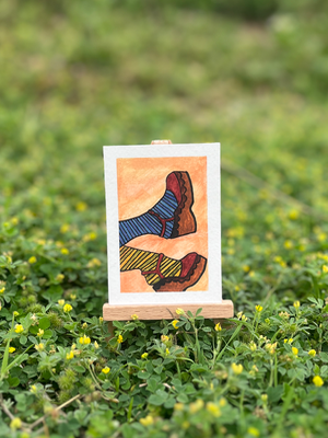 Whimsy to Spare aceo art card thumbnail 2