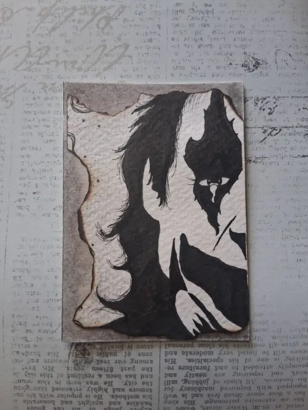 Why so serious? aceo art card