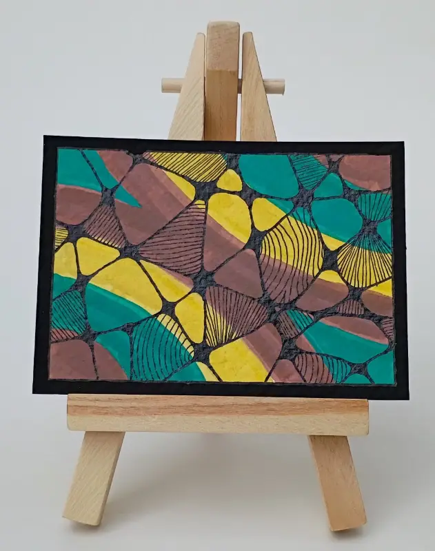 NeuroWeb - Series 1 - Card #2 aceo art card