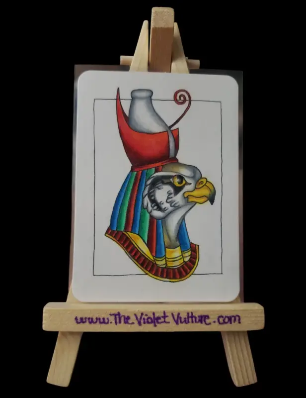 Horus Egyptian Pantheon aceo art card