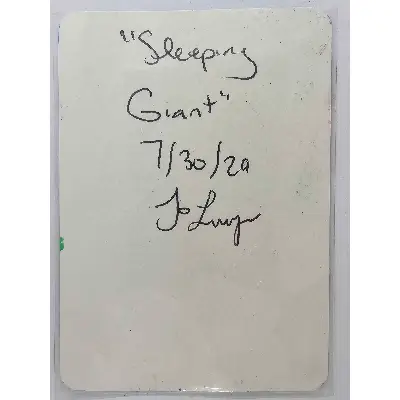 Sleeping Giant aceo art card thumbnail 3