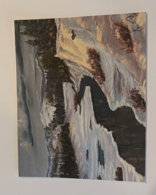 Morning Light aceo art card thumbnail 2
