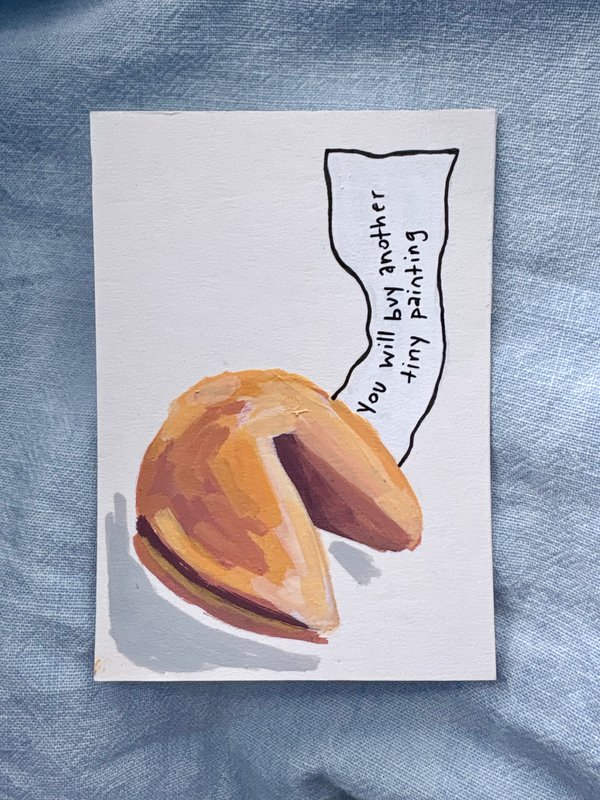 Good Fortune aceo art card