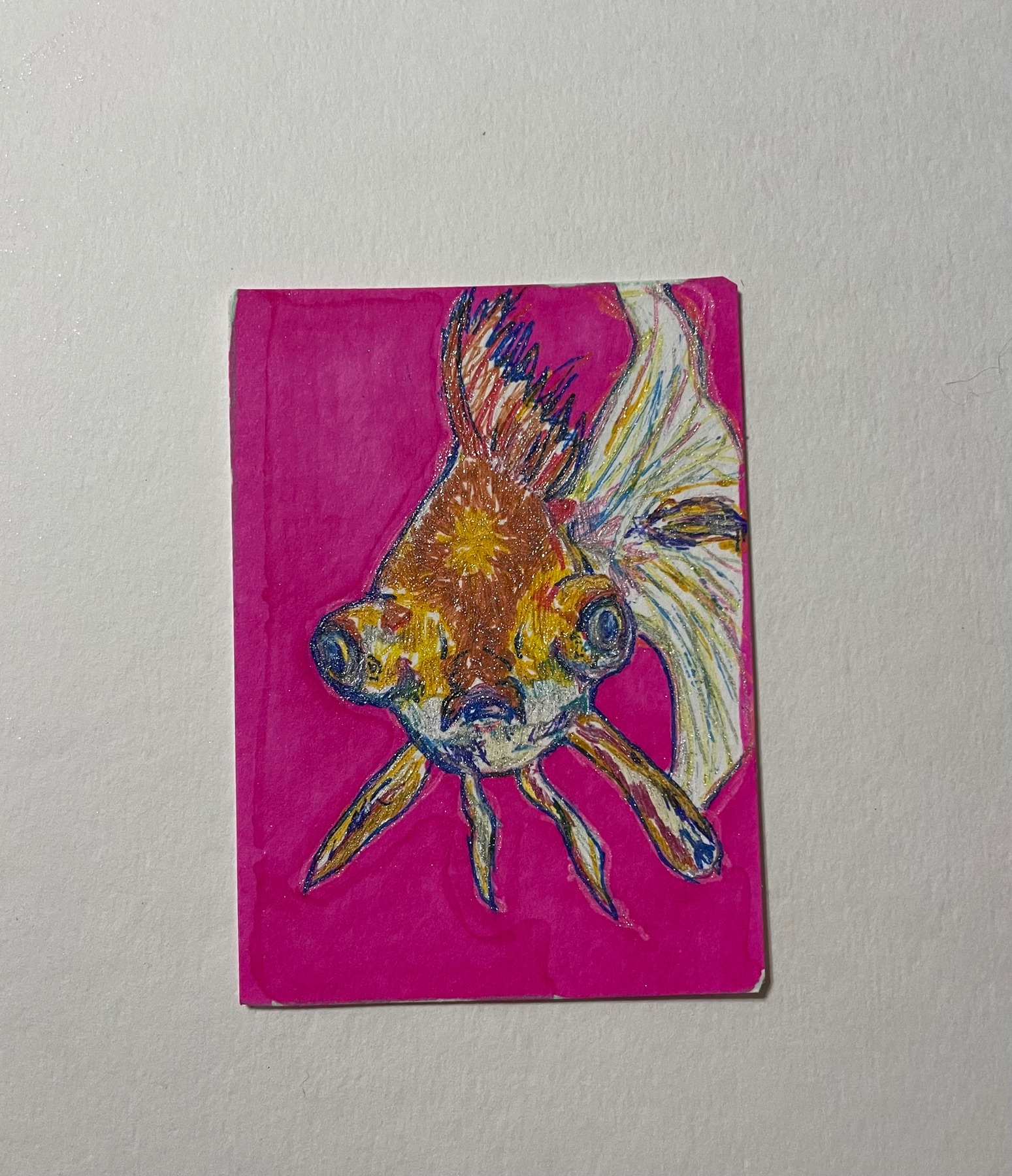 Gulp Gulp aceo art card