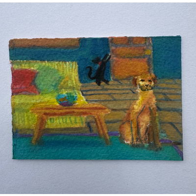 adaptation aceo art card thumbnail 1
