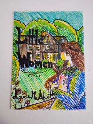 Little Women, ft Jo March aceo art card thumbnail 1