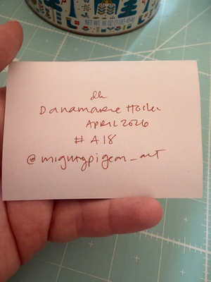 Opossum friend aceo art card thumbnail 2