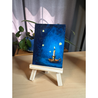 Illumination aceo art card thumbnail 2