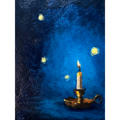 Illumination aceo art card thumbnail 1