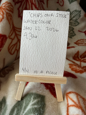 In A Pickle 4/4 aceo art card thumbnail 2