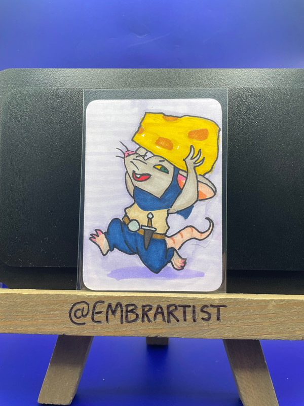 Cheese Swindler aceo art card