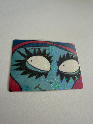 Spike and Sparkle aceo art card thumbnail 1