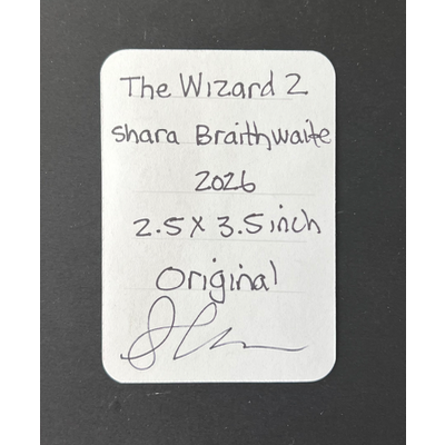 The Wizard 2 aceo art card thumbnail 3
