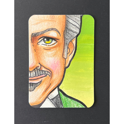 The Wizard 2 aceo art card thumbnail 2