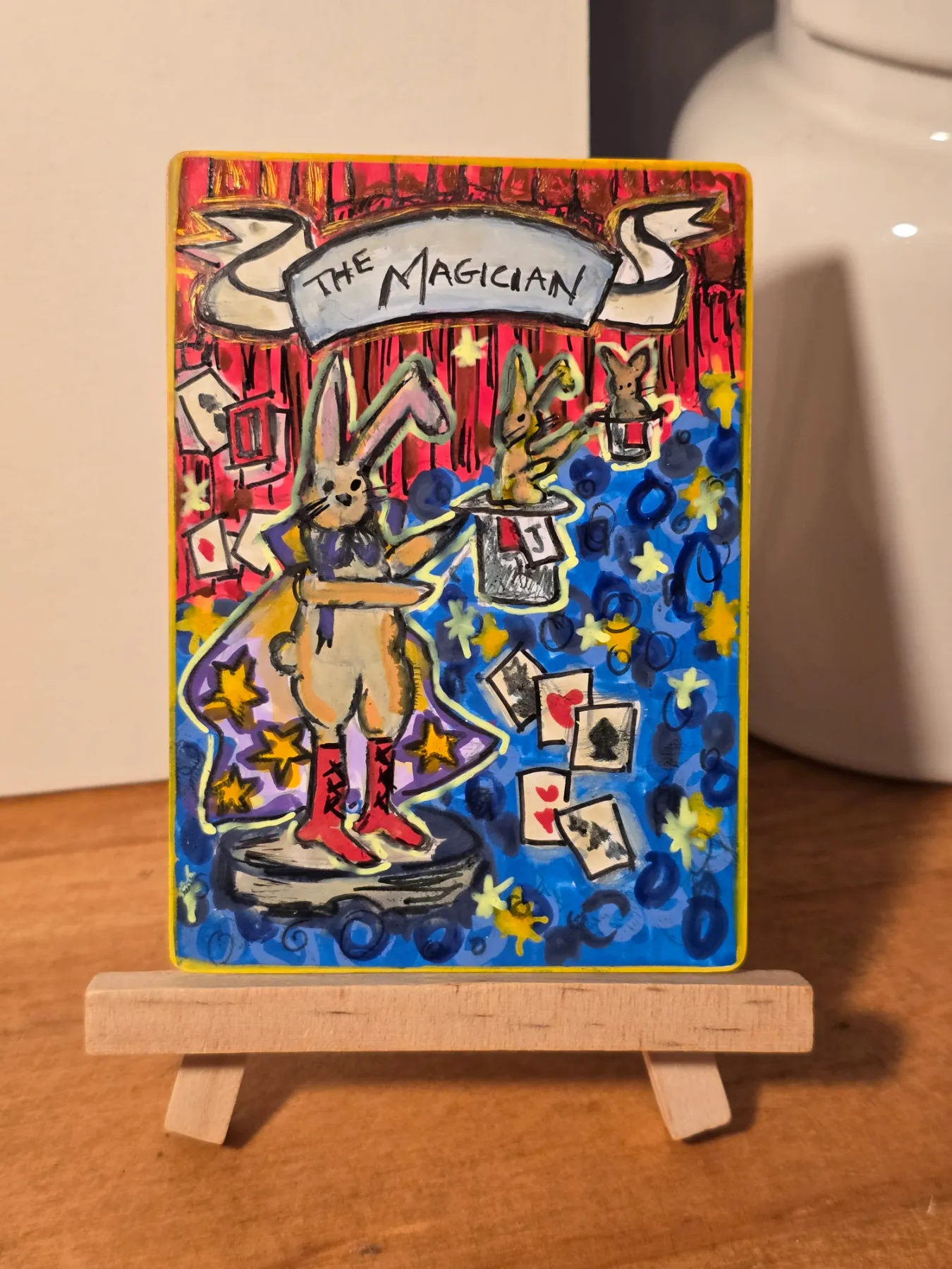 The Magician aceo art card