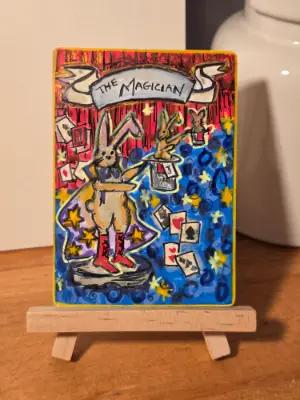 The Magician aceo art card thumbnail 1