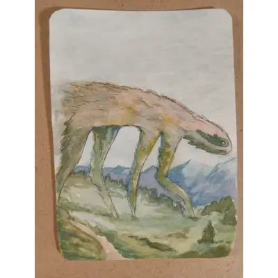 Remnant Walker forest sprite card 6 of 9 aceo art card thumbnail 1