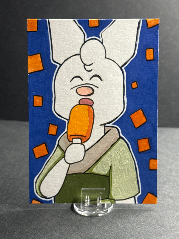 Summer Festival 2025 Ice Cream Misou aceo art card