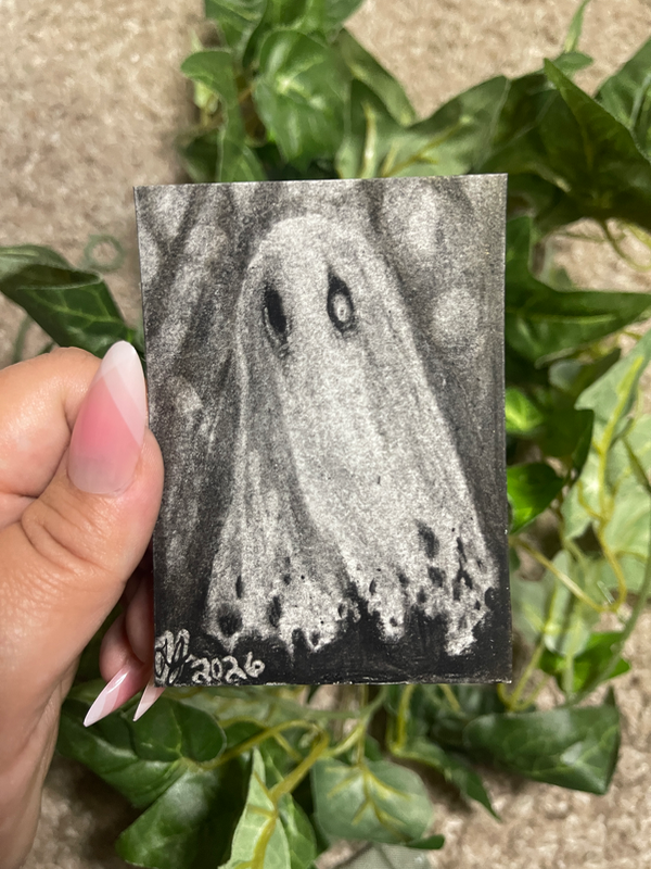 Ghost ACEO aceo art card