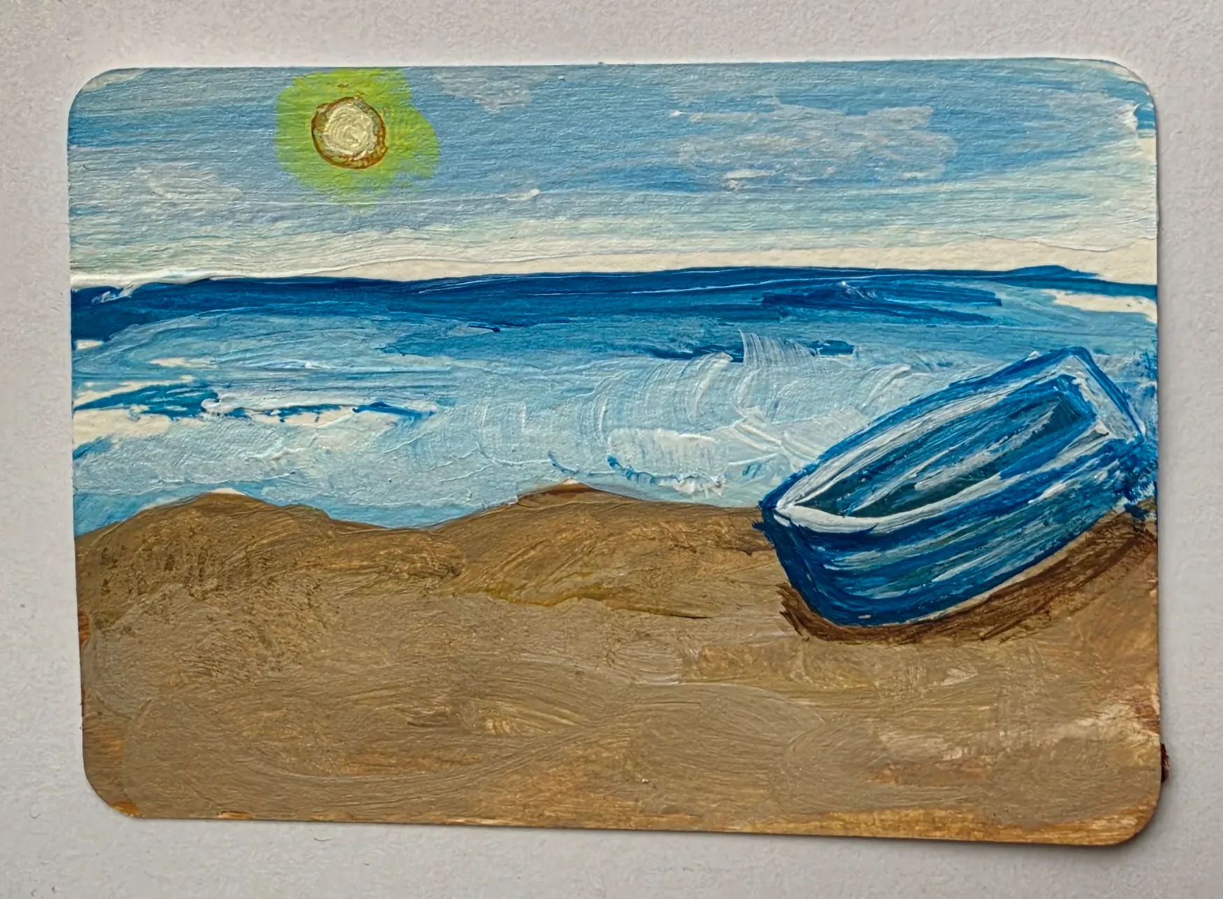 Calm Afternoon aceo art card