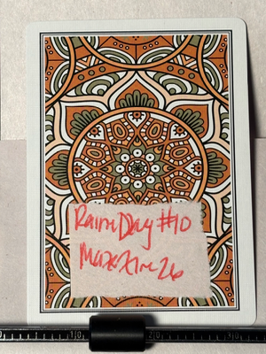 Rainy Day #10 by Mazerzine cherry Emily Dickinson quote aceo art card thumbnail 4