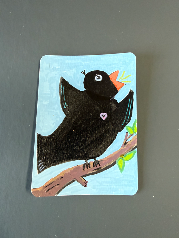Tiny Anthem     Joybird Series aceo art card