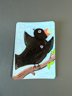 Tiny Anthem     Joybird Series aceo art card thumbnail 1