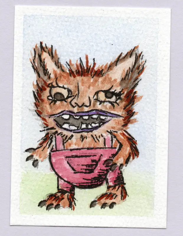 Greg aceo art card