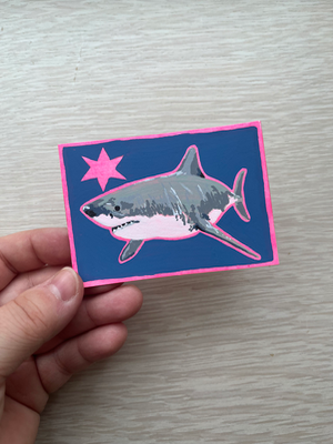 Bruce (Series 2/4) aceo art card thumbnail 1