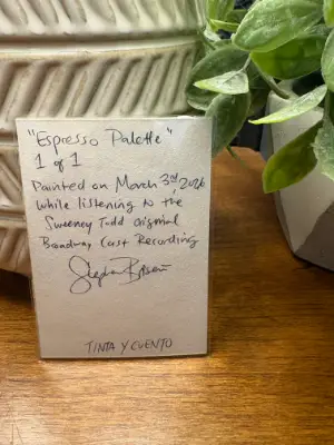 Espresso Palette aceo art card thumbnail 2