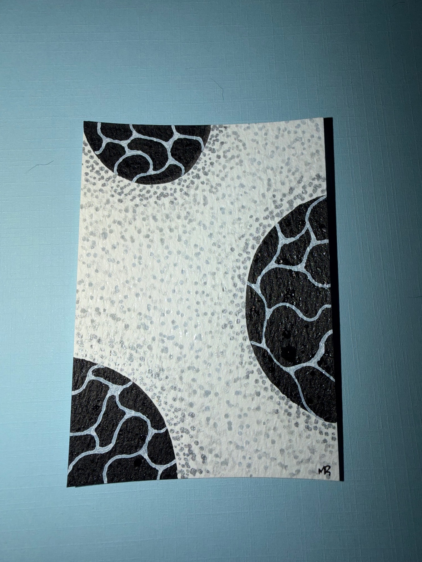 Void Cells aceo art card