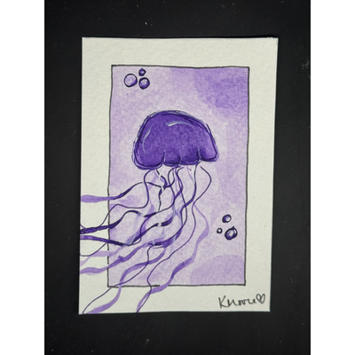 The Jellies Collection aceo art card thumbnail 2